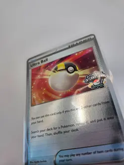 Ultra Ball 131/132 NAIC 2026 Competitor Pokemon TCG Promo Card (Small Dent) - Image 4
