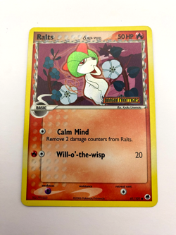 Pokemon Card - Reverse-Holo Ralts 61/101 EX Dragon Frontiers *LP* Common - Image 1