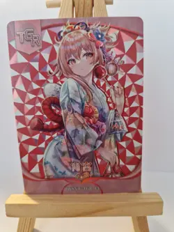 Yoimiya | Genshin | Flower Girl 2 HYSN II TGR-013 | Goddess Story Waifu Card - Image 1