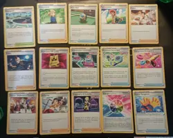 Pokemon Lotto Set Colpo Fusione x134/284 carte rare, non comuni, comuni, reverse - Image 1