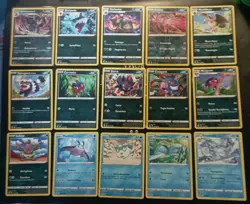 Pokemon Lotto Set Colpo Fusione x134/284 carte rare, non comuni, comuni, reverse - Image 4