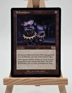 Schornstein Urza´s Saga Magic Karte Deutsch (Smokestack) 309/350 - Image 1