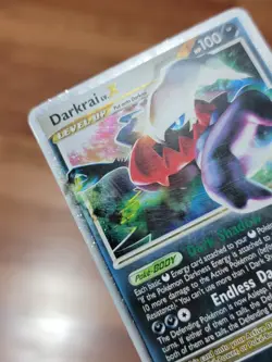 MP! Darkrai LV.X 104/106 Great Encounters Holo Ultra Rare Pokemon Card - Image 2