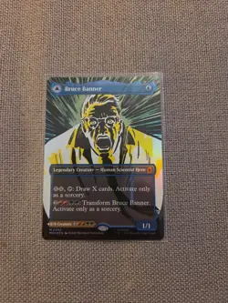 Magic The Gathering Marvel Super Heros - Bruce Banner 0390- NM- mtg - Image 1