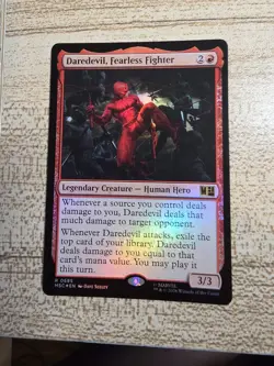 Daredevil, Fearless Fighter Commander: Marvel Super Heroes Foil - Image 1