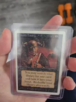 Magic The Gathering MTG Demonic Tutor Revised Edition - HP - Image 1