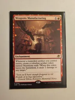 Magic MtG - Weapons Manufacturing - NM - Image 1