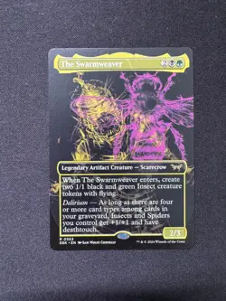 THE SWARMWEAVER (SHOWCASE) Duskmourn: House of Horror - MTG - NM/M - Image 1