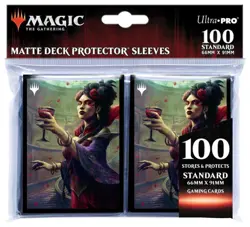 100 x ULTRA PRO MTG Innistrad Crimson Vow Deck Protector Sleeves Henrika V5 - Image 2