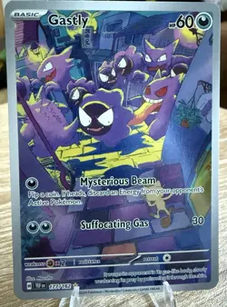 Pokemon TCG Gastly Scarlet & Violet Temporal Forces 177/162 NM - Image 1