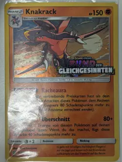 Knakrack Holo 114/236 Bund der Gleichgesinnten deutsch Pokemon Karten NM OVP - Image 1