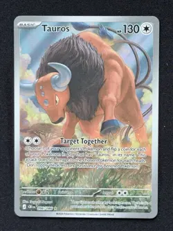 Tauros 096/086 Illustration Rare Chaos Rising Pokemon TCG - Image 1