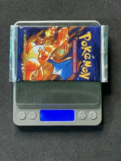 Pokemon TCG Base Set (Charizard Art) Factory Sealed Booster Pack - Image 3