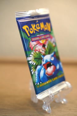 Pokemon Base Set Booster Pack Unlimited Venusaur Art WOTC TCG Sealed READ DESC. - Image 4
