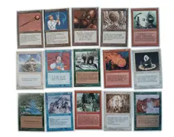 Magic: The Gathering 1995 Fourth Edition Complete 60-Card Deck w/ Booklet - Image 4