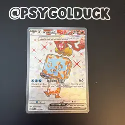 Eiscue EX 210/197 - Ultra Rare - Pokemon SV3: Obsidian Flames Creased B26 - Image 1