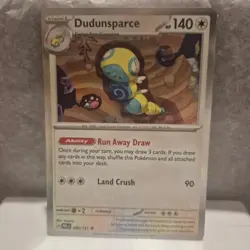 DUDUNSPARCE 080/131 HOLO RARE PRISMATIC EVOLUTIONS POKEMON LP - Image 1