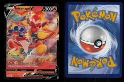 HOLO INFERNAPE V PROMO HOLO SWSH252 NM POKEMON - Image 3