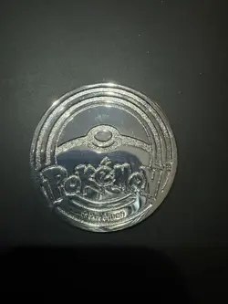 2025 Pokemon Mega Charizard X EX Ultra Premium Collection Metal Coin UPC - Image 2