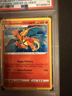 2022 Pokemon Special Delivery Charizard #SWSH075 PSA 10 HOLO SWIRL 💫 - Image 4