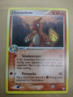 Pokemon Charmeleon Holo 110/109 EX Team Rocket Returns Secret Rare Excellent NM - Image 1