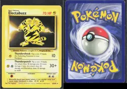 ELECTABUZZ 20/102 R BASE SET UNLIMITED POKEMON LP - Image 1