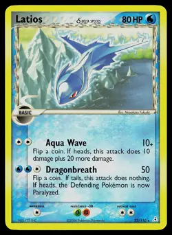Pokemon Card - Latios Holon Phantoms 22/110 Rare - Image 1