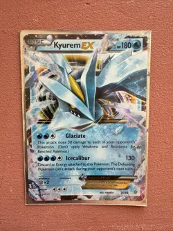 Pokemon TCG Kyurem EX Ultra Rare Holo Card 25/98 Ancient Origins Nm - Image 1
