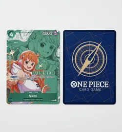 2026 One Piece Nami P-102 (Winner Card) Pack Promo Tournament Foil English - Image 1
