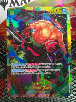 Roronoa Zoro OP06-118 SEC NM OPTCG - Image 1