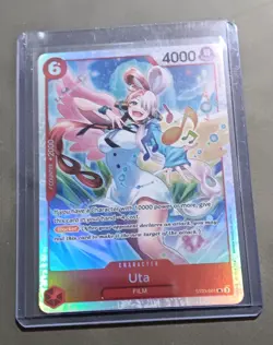 Uta ST23-001 Holo Foil One Piece Starter Deck 23: RED Shanks English NM - Image 1
