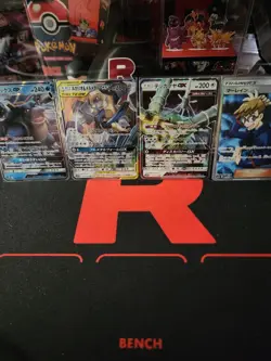 Pokemon Japanese Full Metal Wall SM9b - Lot of 4 Cards Gx Trainer Tag Team... - Image 1