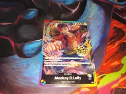 One Piece Monkey D Luffy Ruffy Leader Promo 3rd Anniversary Tcg Promo - Image 1