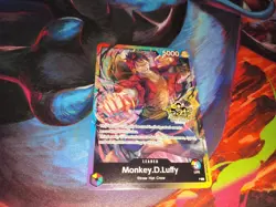 One Piece Monkey D Luffy Ruffy Leader Promo 3rd Anniversary Tcg Promo - Image 2