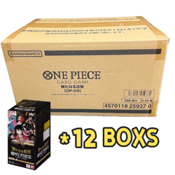 IN STOCK ONE PIECE Japanese OP-09 The New Emperor Sealed Booster Case (12 Boxs) - Image 2