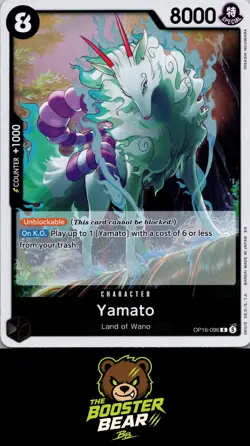 Yamato (096) OP16-096 R One Piece NM/M ENG - Image 1