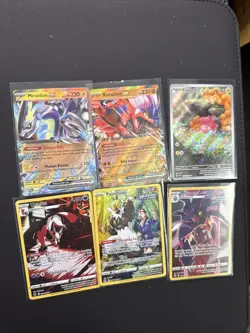 Pokemon Card Lot 6 SVP promos, IR, TG, GG, Holos - Image 1