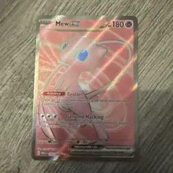 Pokemon TCG Mew ex 193/165 - Ultra Rare Full Art - 151 - NM See Pictures - Image 1
