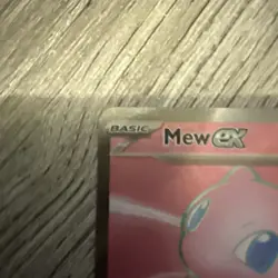 Pokemon TCG Mew ex 193/165 - Ultra Rare Full Art - 151 - NM See Pictures - Image 3
