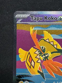 Tapu Koko EX Paradox Rift 247/182 Full Art Special Illustration Rare Pokemon TCG - Image 2