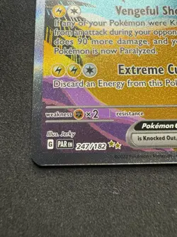 Tapu Koko EX Paradox Rift 247/182 Full Art Special Illustration Rare Pokemon TCG - Image 4