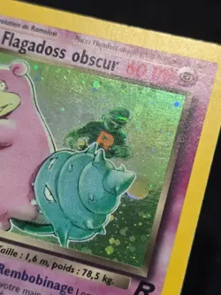 Carte Pokemon Flagadoss Obscur 12/82 Holo Edition 2 Team Rocket Wizards FR - Image 3