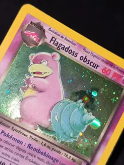 Carte Pokemon Flagadoss Obscur 12/82 Holo Edition 2 Team Rocket Wizards FR - Image 5