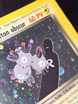 Carte Pokemon Magneton Obscur 11/82 Holo Team Rocket Wizards FR - Image 4