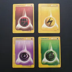 Expedition Energy Pokemon Cards Lot of 4 Tcg E Reader LP - Image 1