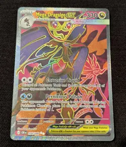Mega Dragalge EX 104/086 Chaos Rising Holo Pokemon Card - NM/M - Image 1