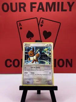 Eevee 48/90 Regular Undaunted Common Pokemon Card TCG HP - Image 1