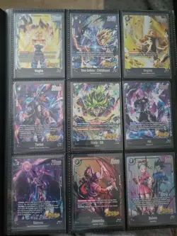 DragonBall Super TCG 9x Card Bundle DragonBall Legends Ultra Rare Foil Cards NM - Image 1