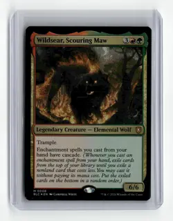 Wildsear, Scouring Maw - 8 - NM Foil - Commander: Bloomburrow - MTG - Image 1