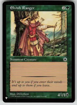 Elvish Ranger Common The List Reprints MTG Near Mint 2020 - Image 1